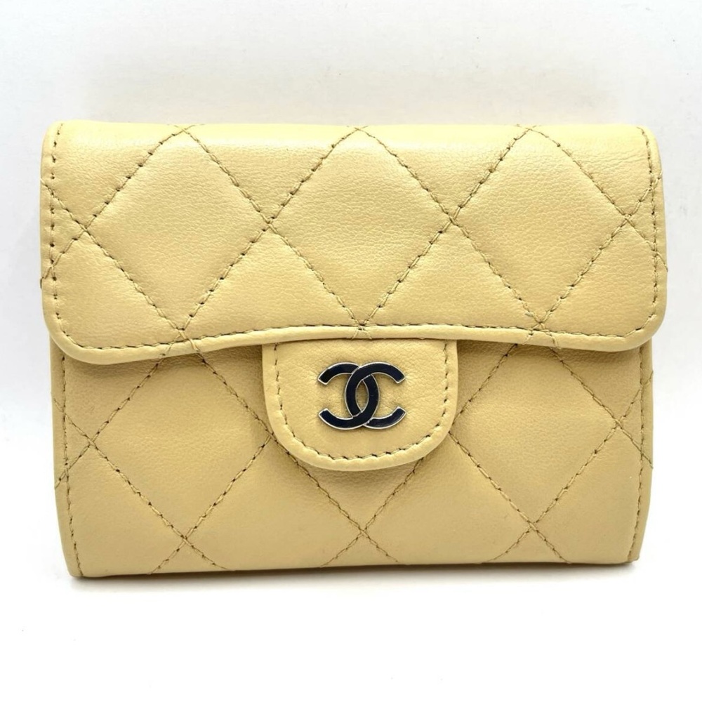 Chanel Quilted Mini Purse Card Wallet-  100% Authentic